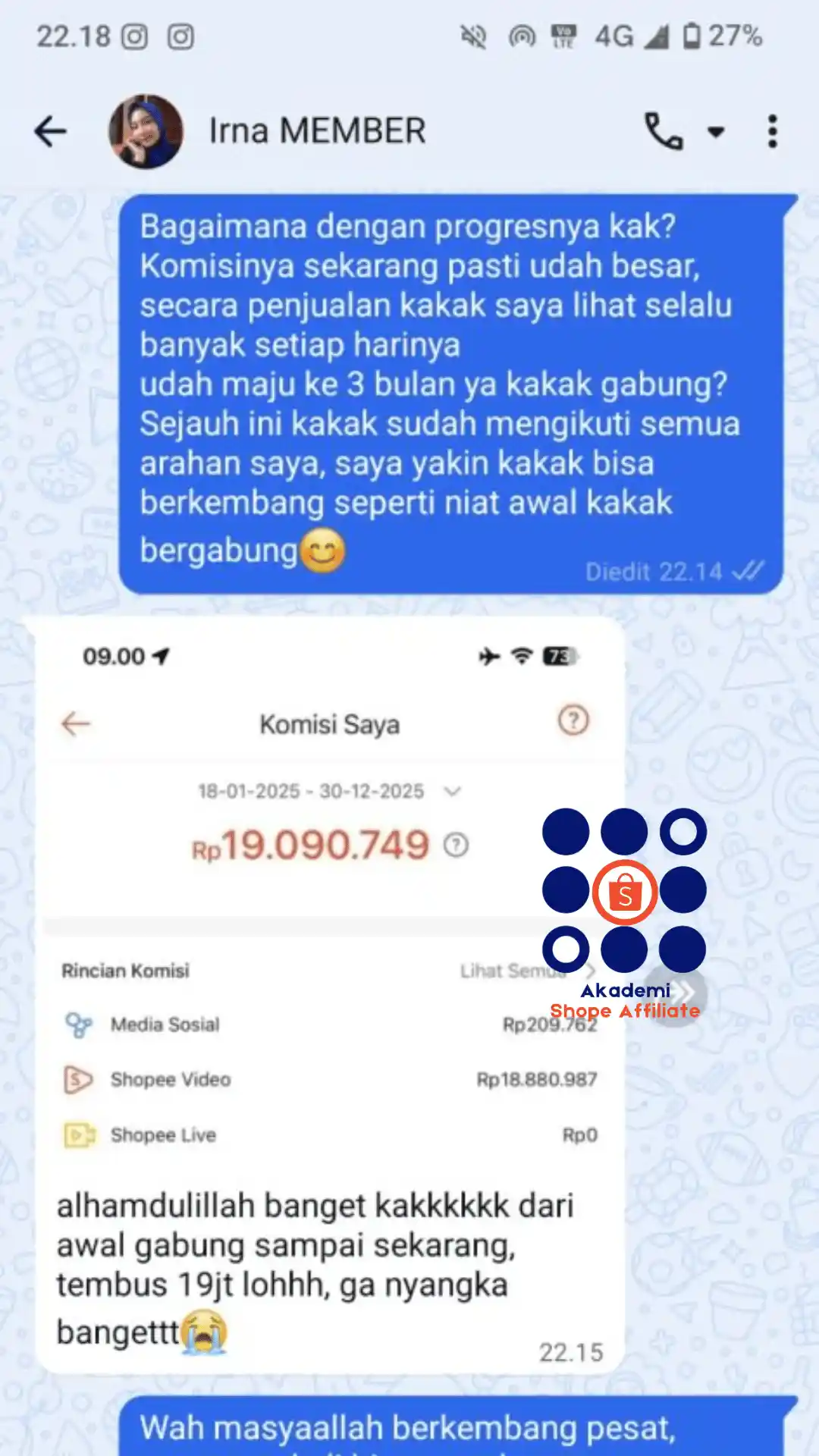 Testimonial Hesti S.